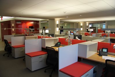 Open office at NeighborWorks America's D.C. office