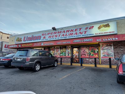 A bodega where the staff at Lawrence CommunityWorks talked about scams with patrons.