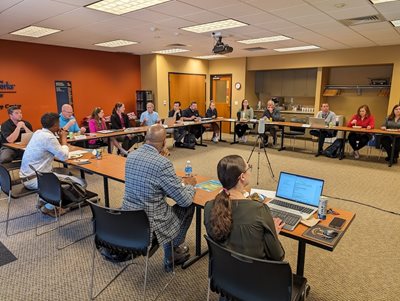 Green Bay's board at a recent meeting.