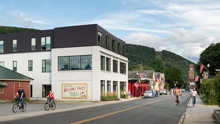 Bellows Falls after the redevelopment